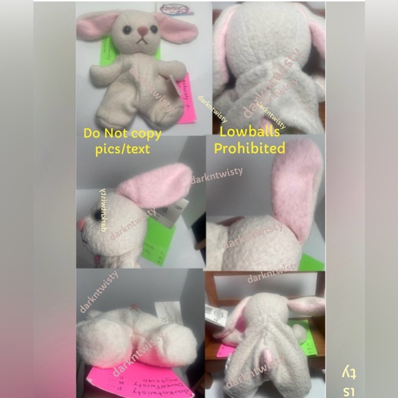 BNWT VINTAGE DISNEY CUPPY BUNNY FROM MOVIE PARENT TRAP 1998 - Picture 2 of 13